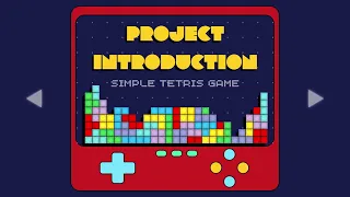Simple Tetris Game in Java with OOP Concepts Explained