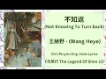 Download Lagu 不知返 (Not Knowing To Turn Back) - 王赫野 (Wang Heye)|[Chi|Pinyin|EN|IDLyrics]|《与凤行 The Legend Of ShenLi》
