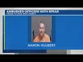Naked Ohio man who ambushed officers with spear awaiting trial
