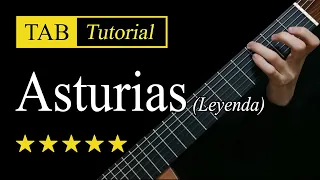 Download Asturias - Guitar Lesson + TAB MP3