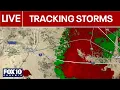 LIVE Severe storms moving into the Valley FOX 10 Phoenix