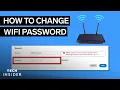 How To Change WiFi Password 2022