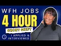 4 Hour SHORT Shift - 5 Part Time Work From Home Jobs 2026