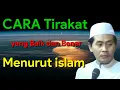Cara tirakat yang baik dan benar menurut islam II KH anwar Zahid