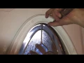 How to Replace the Oval Glass in an Entry Door