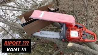 Husqvarna Chainsaw Rant