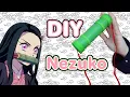 DIY Nezuko Bamboo Muzzle Easy and Cheap Demon Slayer Cosplay