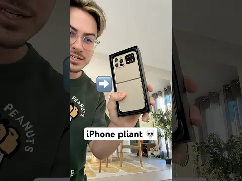 J’ai trouvé un iPhone PLIANT en Inde 🇮🇳 une honte