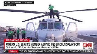 Oh my God USS Lincoln sailor s wife rips Trump over infuriating remarks