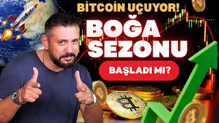 #Bitcoin Analiz - Bitcoin Uçuyor! Boğa Sezonu Altcoin Rallisi Başladı Mı? Btc Teknik Analiz Forex