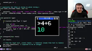 Coding an Interpreter in C from Scratch