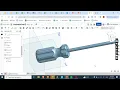 Onshape Tutorial - How to design a flathead screwdriver