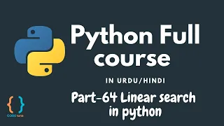 Python Tutorial for Beginners - Linear search in Python