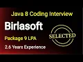 Java 8 Predicate Consumer Function Supplier Java 8 Coding Interview Birlasoft java Interview