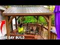 One Day Gazebo Build with NO Experience Needed