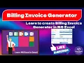 Project How to Create Professional Billing Invoice in Excel Automatic Invoice with Formulas