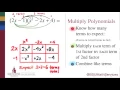 Multiplying Polynomials MATH 095 Goal Topic 6C