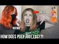DOES PULP RIOT SEMI PERMANENT HAIR COLOUR LAST HOW IT FADES NUCLEAR LAVA