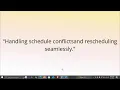 MVA Online Calendar Management