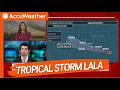Tropical Storm Lala Approaches Hawaii Atlantic Also Active