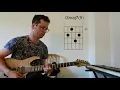 Peg - Steely Dan / CHORDS + PLAYALONG (Rhythm guitar)