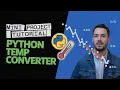 Python Mini Project Temperature Converter