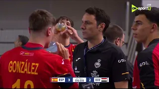 مباراة مصر وإسبانيا في بطولة العالم لكرة اليد تحت 21 عام 