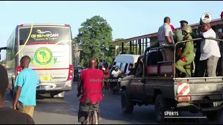 tazama mastaa wa yanga wakitoka uwanjani kinachoendelea uwanja wa mkwakwani tanga