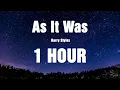 Download Lagu Harry Styles - As It Was / Lyrics ( 1 HOUR )