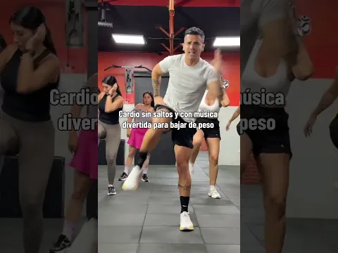 Cardio sin saltos y con música divertida para bajar de peso 🔥