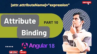 Attribute Binding in Angular 18 Bind HTML Attributes Dynamically PART 10