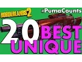 Top 20 Best Unique Guns and Weapons in Borderlands 2