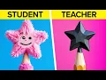 Download Lagu TEACHER VS STUDENT!Who Will Win The Creative Battle?Drawing Tips To Become The Best by YayTime! STAR