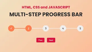 Create a Multi Step Progress Bar with JS