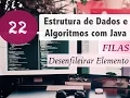 Data Structures and Algorithms with Java Queues Dequeue remove element
