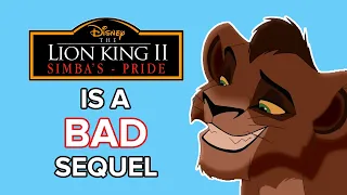 why the lion king 2 simbas pride is a bad sequel