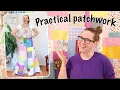 I Made Insanely Fun Patchwork Overalls