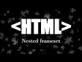 Nested Frameset in HTML Combi Frameset