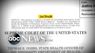 President Biden responds to leaked SCOTUS draft opinion on Roe v Wade