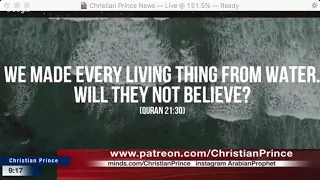 scientific miracle of quran everything is made from water christian prince