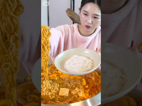 집에서 만든 초간단 부대찌개