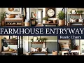 Warm Farmhouse Entryway Ideas for Rustic Charm Cozy Inviting Decor Tips