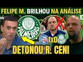 Download Lagu FELIPE MELO REPRESENTOU A TORCIDA DO PALMEIRAS E DETONOU ROGÉRIO CENI.