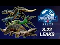 New Jurassic World Alive 3 22 Leaked Creatures Descriptions