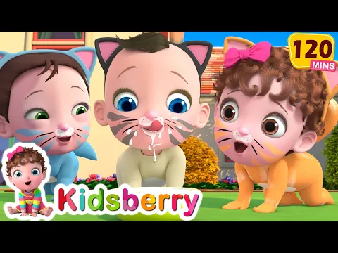 Download MP3 My Kitty Boo | The Cat Song + More Kidsberry Nursery Rhymes & Baby Songs