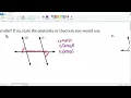 3-5 Prove that two lines are parallel