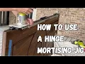 How to use a full hinge jig