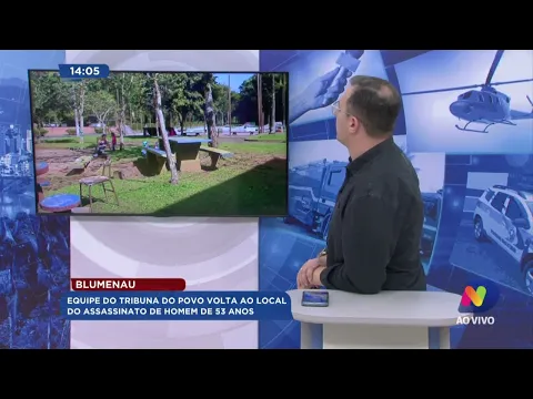 Blumenau: equipe do Tribuna do Povo volta ao local do assassinato de homem de 53 anos