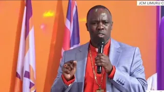 bishop kimani of jcm uk wishes bishop ben of jcm a happy birthday at jcm limuru grand opening 