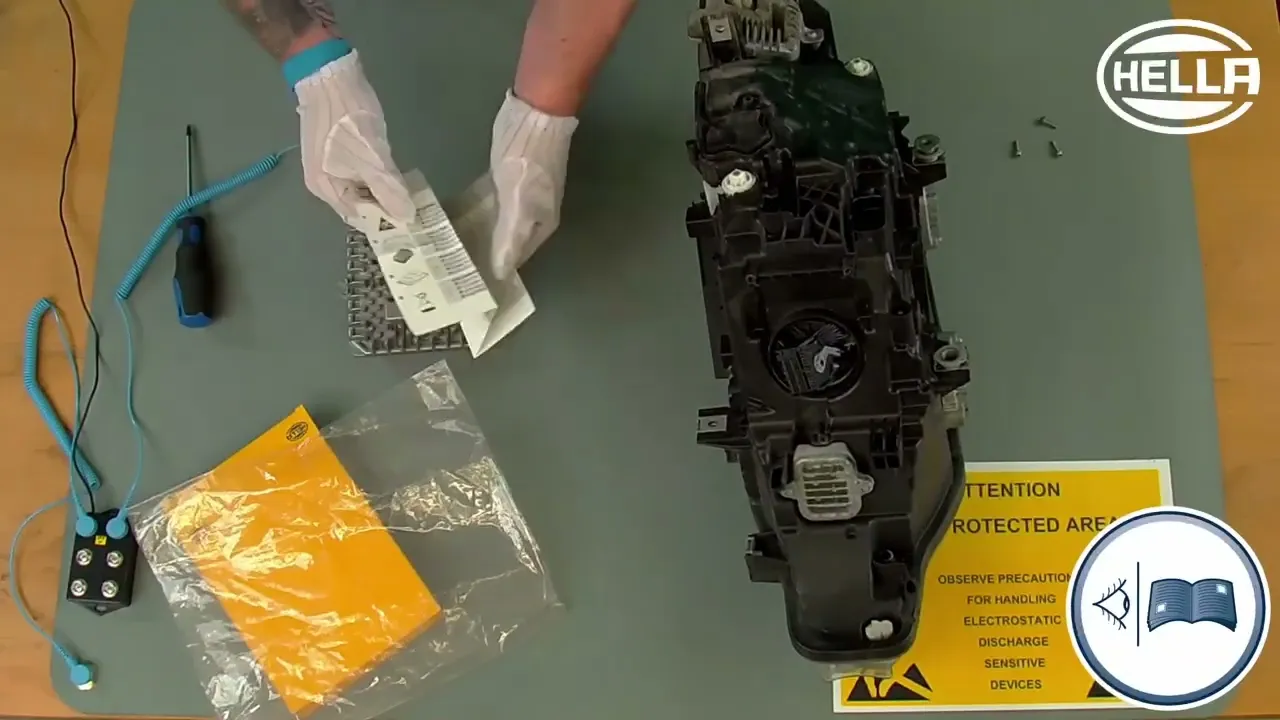 Vehicle lighting: BMW LED headlight repair and calibration | HELLA